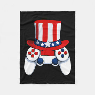 Controller American Hat 4. Juli USA Fleecedecke