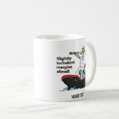 Controller Cartoon Frau Kaffeetasse (VorderseiteRechts)