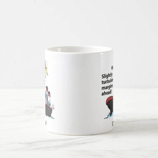 Controller Cartoon Frau Kaffeetasse (Mittel)