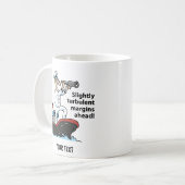 Controller Cartoon Mann Kaffeetasse (Vorderseite Links)