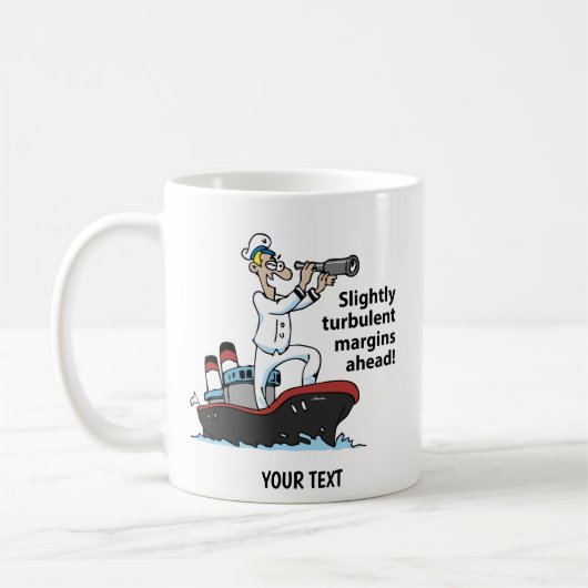 Controller Cartoon Mann Kaffeetasse (Links)