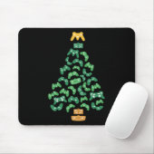 Controller Christmas Tree Pajama Cool Xmas Gaming Mousepad (Mit Mouse)