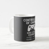 Controller des Chaos Personalisiert Gamer Vaters Kaffeetasse (Vorderseite Links)