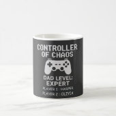 Controller des Chaos Personalisiert Gamer Vaters Kaffeetasse (Mittel)