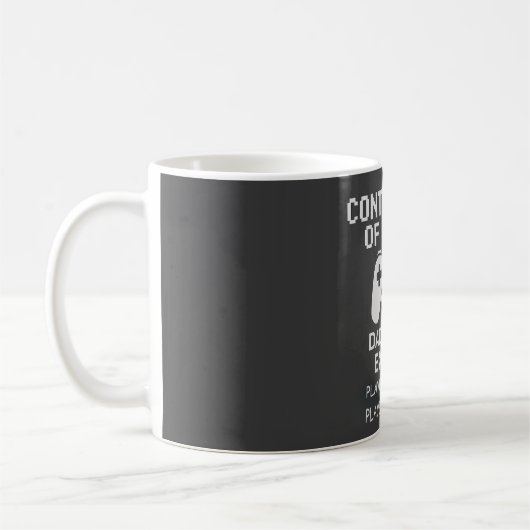 Controller des Chaos Personalisiert Gamer Vaters Kaffeetasse (Links)