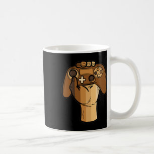 Controller Fire Black History Blm Gaming Gamer 1 Kaffeetasse