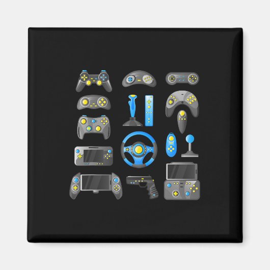 Controller-Game-Kontrolle Alle Dinge Videospiel Magnet (Vorne)