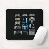 Controller-Game-Kontrolle Alle Dinge Videospiel Mousepad (Mit Mouse)