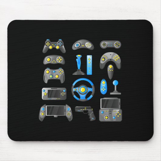 Controller-Game-Kontrolle Alle Dinge Videospiel Mousepad (Vorne)