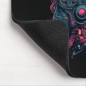 Controller Gaming Rave Gamer Nerd Abstrakt PC Game Mousepad (Ecke)