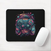Controller Gaming Rave Gamer Nerd Abstrakt PC Game Mousepad (Mit Mouse)