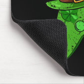 Controller Kleeblatt St Patricks Day Gaming Gamer Mousepad (Ecke)