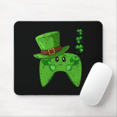 Controller Kleeblatt St Patricks Day Gaming Gamer Mousepad (Mit Mouse)
