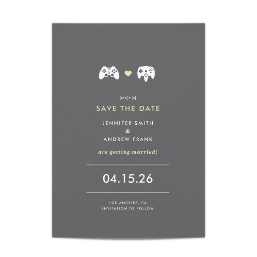 Controller-Liebe Save the Date