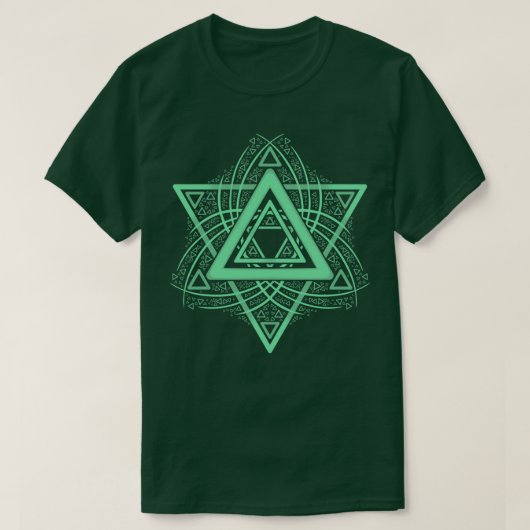 Controller Mandala Dreieck T-Shirt (Design vorne)