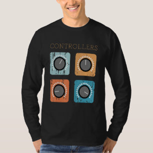 Controller Modular Synth Vintag Analog Synthesiz T-Shirt