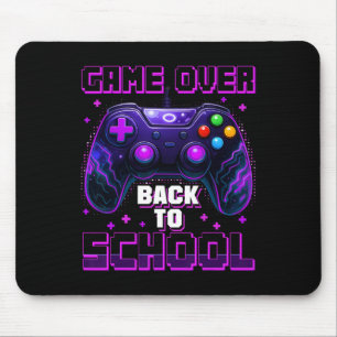 Controller-Spiel zurück zum ersten Schultag Mousepad
