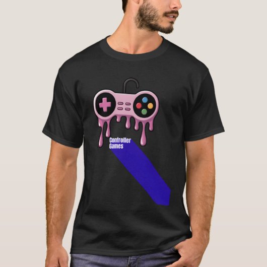 Controller-Spiele Freund T-Shirt (Vorderseite)