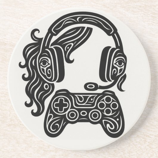 Controller-Totems Getränkeuntersetzer (Vorne)