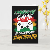 Controller Videospielkonsole pausierte mein Spiel Karte (Gelbe Blume)