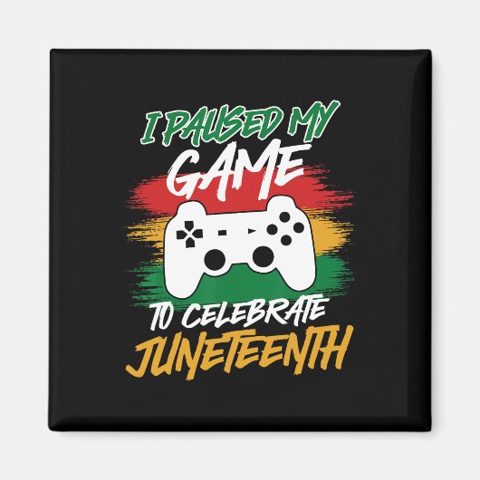 Controller Videospielkonsole pausierte mein Spiel Magnet (Vorne)