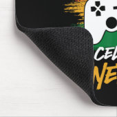 Controller Videospielkonsole pausierte mein Spiel  Mousepad (Ecke)