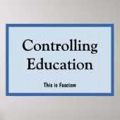 Controlling Education Poster (Vorne)