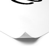 Conundrum Funny Drummer Drum Puff Poster (Ecke)