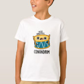 Conundrum Funny Drummer Drum Puff T-Shirt (Vorderseite)
