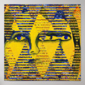 Conundrum II - Golden & Sapphire Goddess Poster (Vorne)