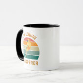 Conure-Flüsterer - Lustiger Papageienliebhaber & V Tasse (Vorderseite Links)