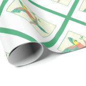 Conure Geschenkpapier (Rolleneckpunkt)