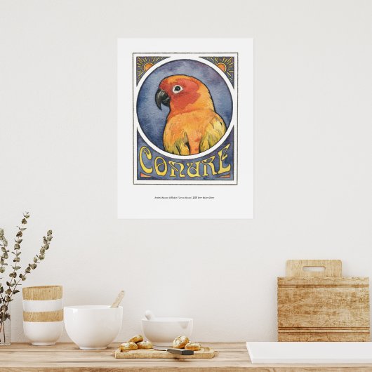 Conure Nouveau Poster (Küche)