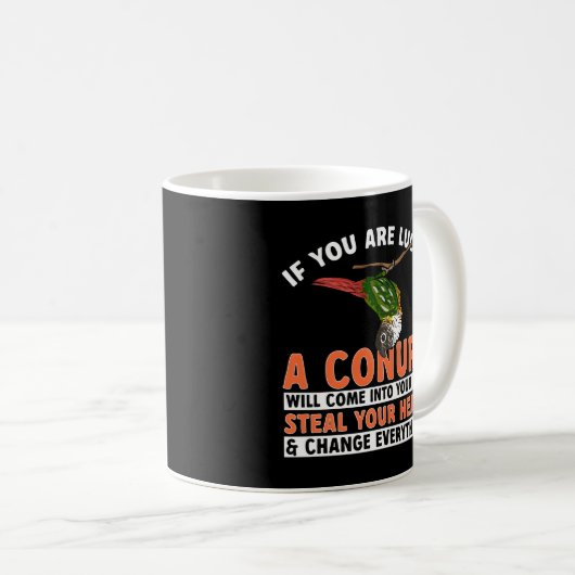 Conure Parrot Bird Conture Kaffeetasse (VorderseiteRechts)