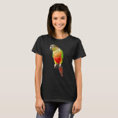 Conure Parrot Bird Green cheek Love for birds T-Shirt (Vorne ganz)