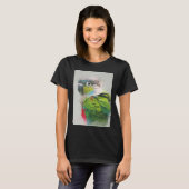 Conure Portrait 16 Animal Bird Parrot Wildlife T-Shirt (Vorne ganz)
