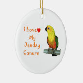 Conure Verzierung Keramik Ornament (Rechts)
