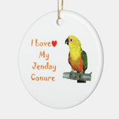 Conure Verzierung Keramik Ornament (Links)