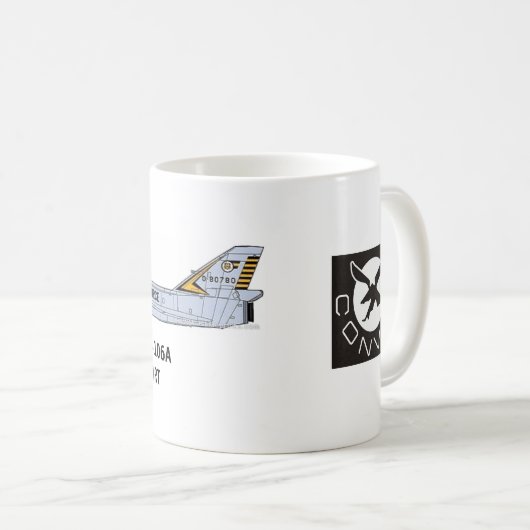 Convair Deltapfeil-Tasse Kaffeetasse (VorderseiteRechts)