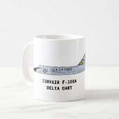 Convair Deltapfeil-Tasse Kaffeetasse (Vorderseite Links)
