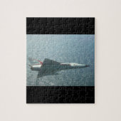 Convair F-106A DreiecksDart_Military Flugzeuge Puzzle (Vertikal)