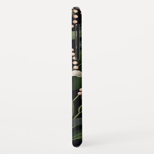 Convallaria Lilies of the Valley Flowers AI Art Case-Mate iPhone Hülle (Hinten/Links)