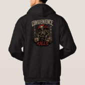 Convenience Kills Hoodie (Rückseite)