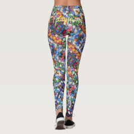 Convention Gaming Dice Komfortable "Play to win" Leggings
