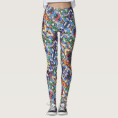 Convention Gaming Dice Komfortable "Play to win" Leggings (Vorderseite)