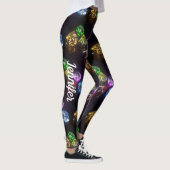 Convention Gaming Dice Komfortable "Play to win" Leggings (Rechts)