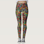 Convention Gaming Dice Komfortable "Play to win" Leggings (Vorderseite)