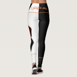 Convention Gaming Dice SASSY "Play to win" Leggings
