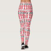 Convention Gaming Name Nerd Sassy Pants Leggings (Rückseite)