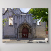 Convento do Carmo in Lisbon Poster (Vorne)